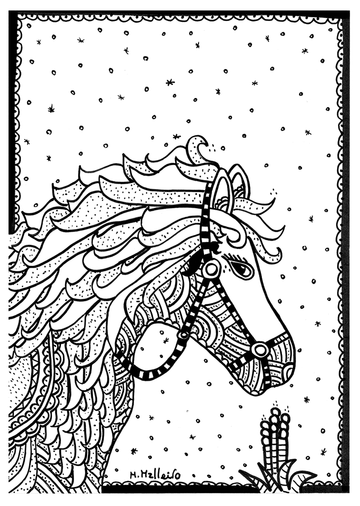Ilustración Caballo